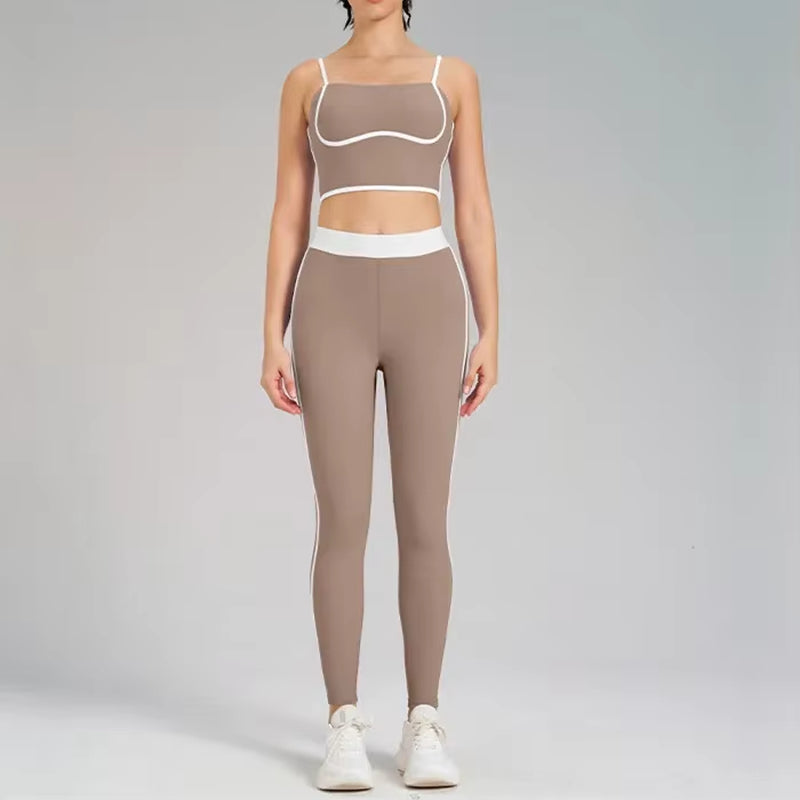 1/2PCS Women Tracksuit Yoga Set Gym Set Bra Sports anti Shorts Skirt Workout Sportswear Running Gym Wear Athletic Suits