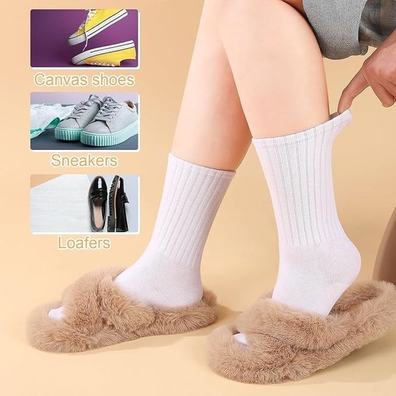 6 Pairs of Socks Women’S Cotton Ankle Crew Socks UK 4.5-7 Running & Casual Wear