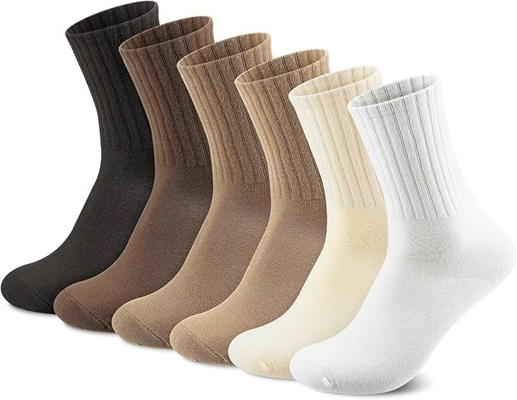 6 Pairs of Socks Women’S Cotton Ankle Crew Socks UK 4.5-7 Running & Casual Wear