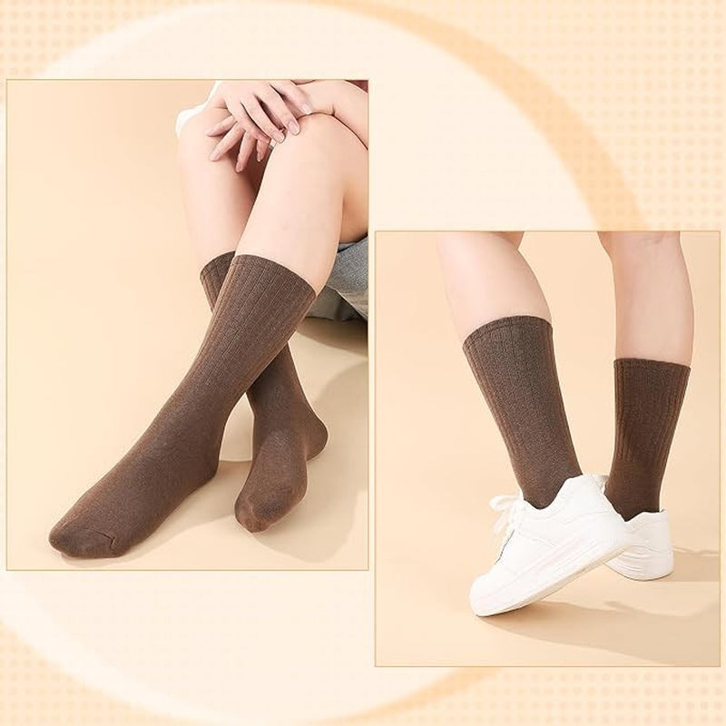6 Pairs of Socks Women’S Cotton Ankle Crew Socks UK 4.5-7 Running & Casual Wear