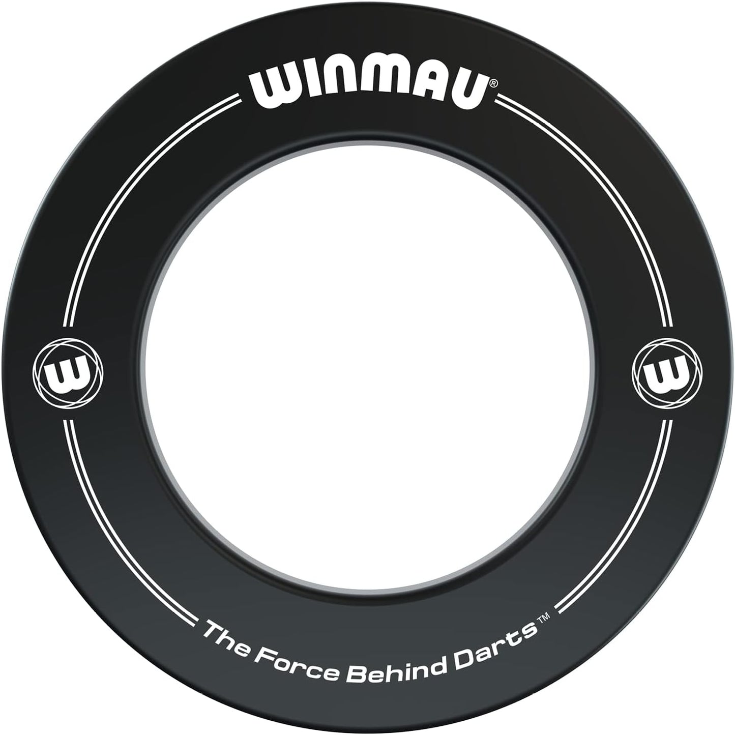 Signature Design Dart Board Surround Ring - Available in Black, White, Red and Blue - Durable Backboard Wall Protector for Dartboards - Professional Darts Accessories